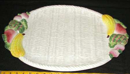 Garden Basket 19" Oval Serving Platter