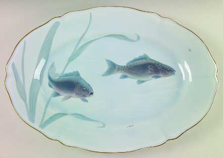 FPO7 18" Oval Serving Platter