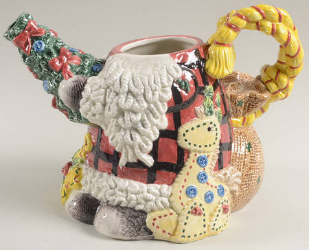 Homespun Holidays Teapot No Lid