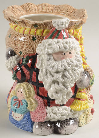 Homespun Holidays Cookie Jar No Lid