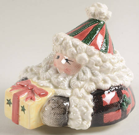 Homespun Holidays Lid for Candy Box