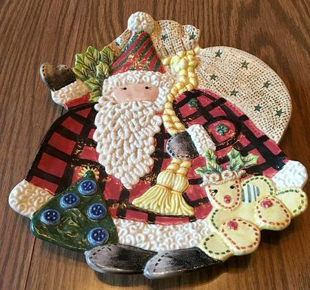 Homespun Holidays Canape Plate