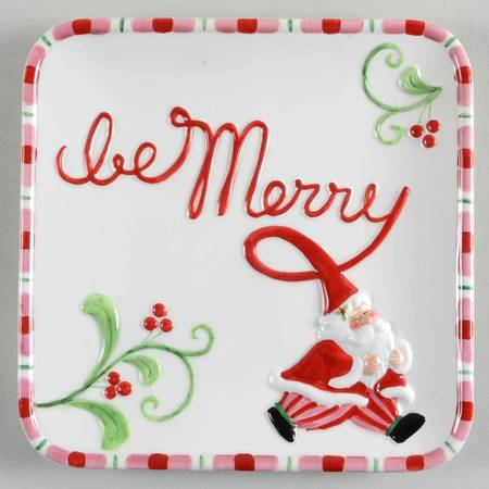 Mingle, Jingle, Be Merry Snack/Canape Plate