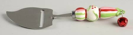 Mingle, Jingle, Be Merry Cheese Knife with Stainless Blade