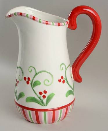 Mingle, Jingle, Be Merry 74 Oz Pitcher