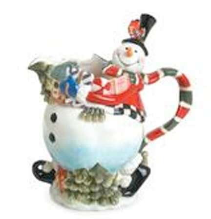 Sullivan the Snowman Figural Pitcher