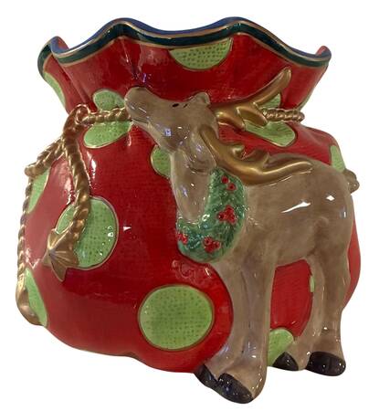 Kringle Figural Cookie Jar No Lid
