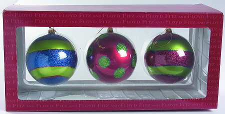 Kringle Glassware Ornament (Set of 3 Motifs, 1-3)