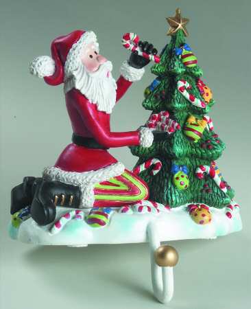 Kringle Figural Stocking Holder