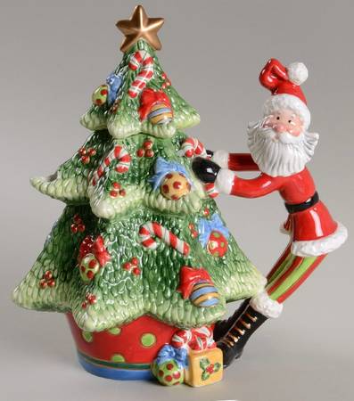 Kringle Figural Teapot & Lid