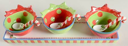 Kringle (7 Piece) Condiment/Server Set