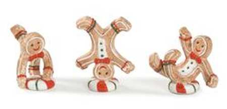 Sweet Treats (Set of 3) Gingerbread Man Tumblers
