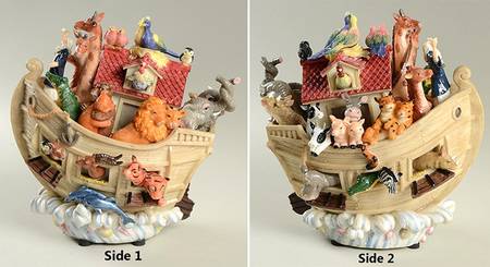 Noah's Ark Musical Figurine