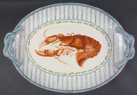 Seaboard 19" Oval Serving Platter