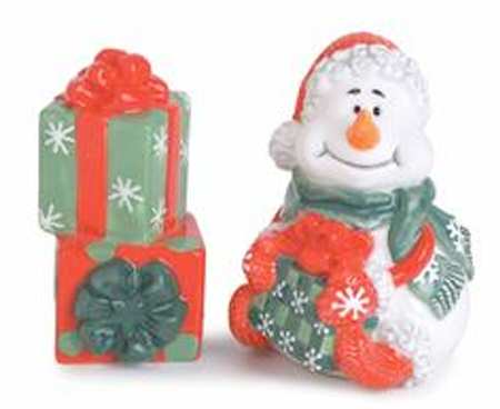 Snow Circles Figural Salt & Pepper Set