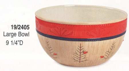 New Haven Holiday 9" Round Vegetable Bowl