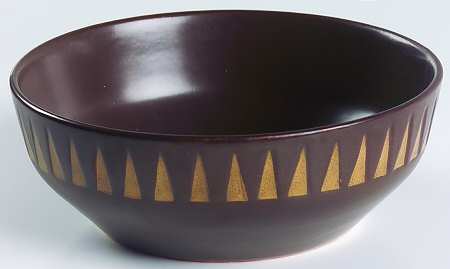 Stoneware Brown Coupe Cereal Bowl