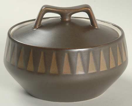 Stoneware Brown Sugar Bowl & Lid