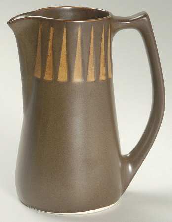 Stoneware Brown Creamer