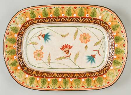 Global Market (Accessories) 14" Rectangular Serving Platter