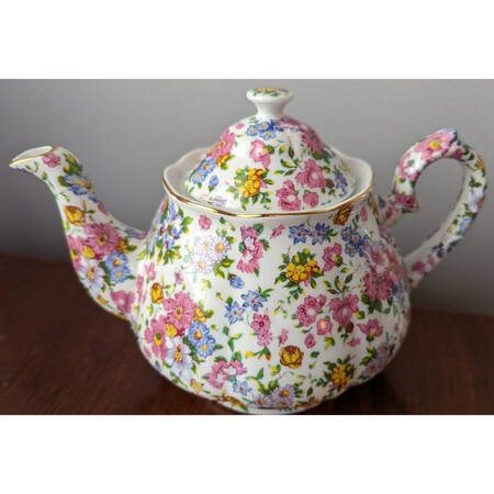 Chintz Teapot & Lid
