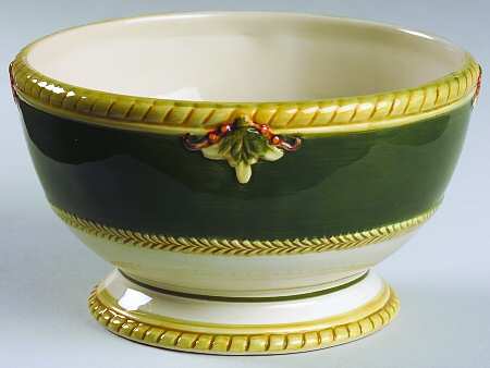 Hawthorne Green Soup/Cereal Bowl