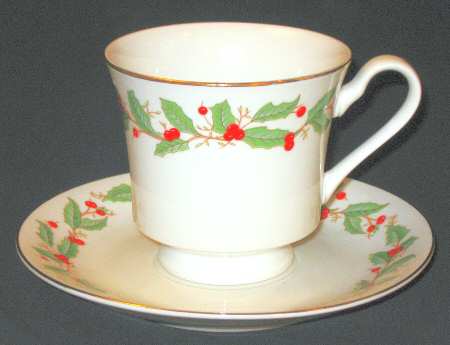 FCC188 Footed Cup & Saucer Set