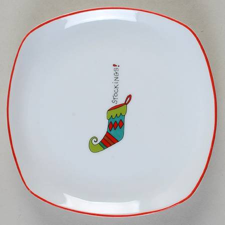 Merry Christmas Merry Christmas Appetizer Plate