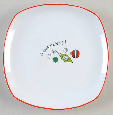 Merry Christmas Merry Christmas Appetizer Plate