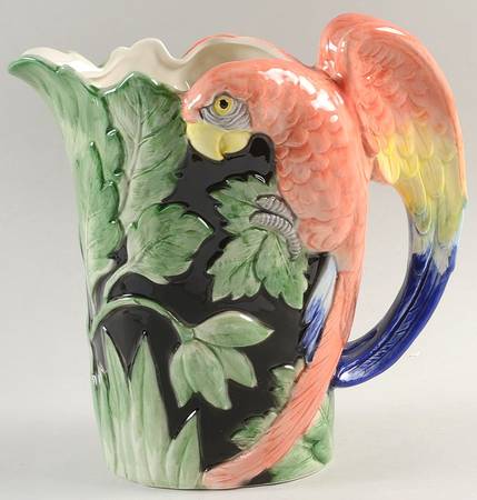 Jungle Figural Pitcher