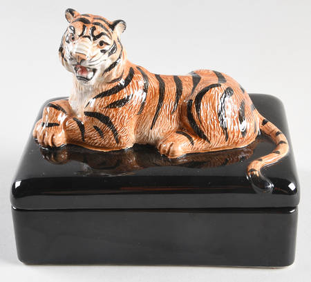 Jungle Double Deck Playing Card Box & Lid with Cards