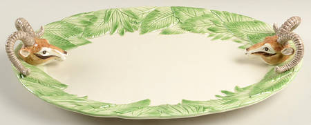 Jungle 16" Oval Serving Platter