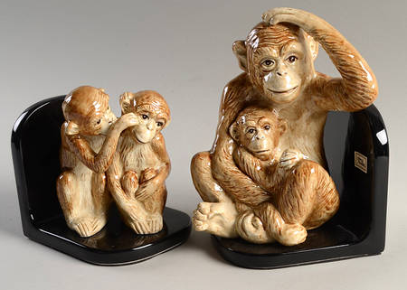 Jungle China Bookend - Set of 2