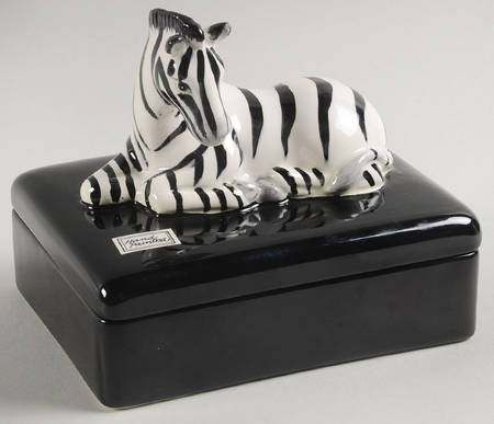 Jungle Double Deck Playing Card Box & Lid