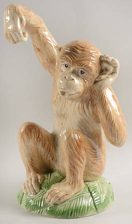 Jungle Monkey Planter No Hanging Pot