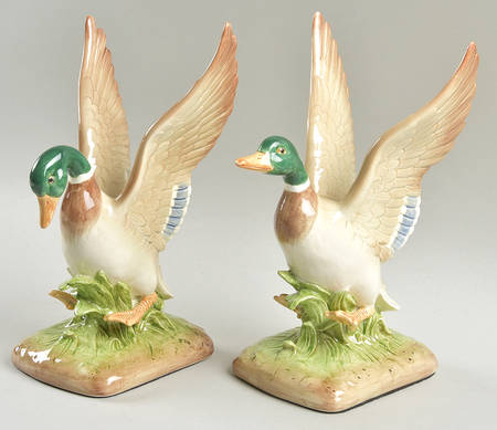 Mallards China Bookend - Set of 2
