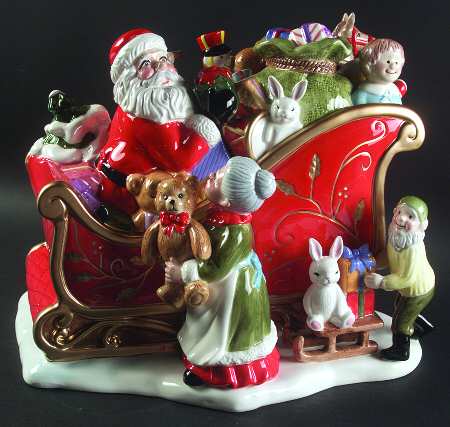 Collectors Corner Figural Cookie Jar & Lid