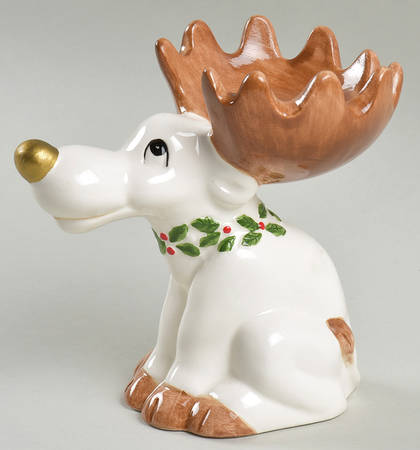 Rudolph Votive Candleholder No Glass Globe