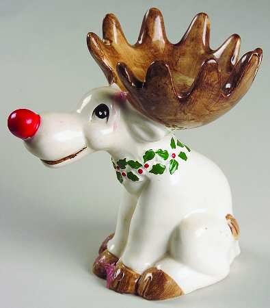 Rudolph Votive Candleholder No Glass Globe