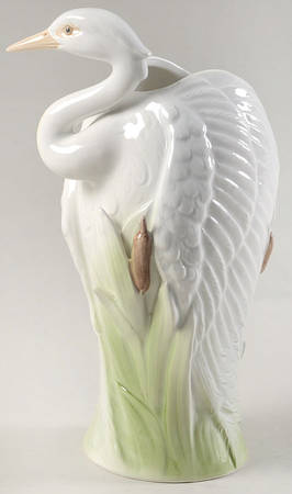 Heron 6" Vase