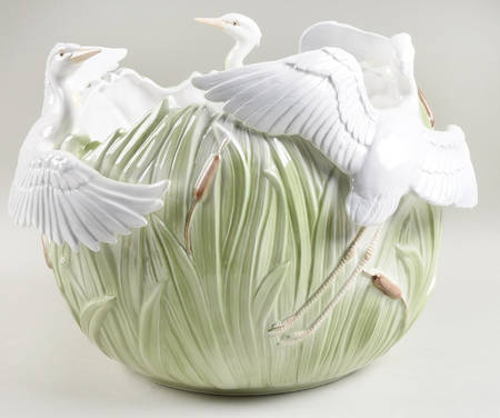 Heron Round Cachepot/Wine Cooler