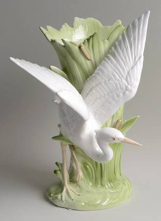 Heron 9" Vase