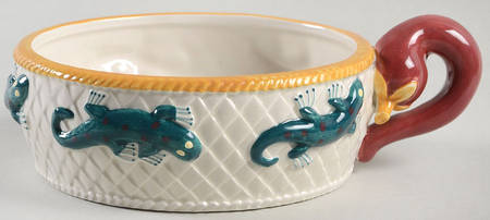FIT75 Handled Round Dish