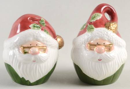 Mr Claus Figural Salt and Pepper