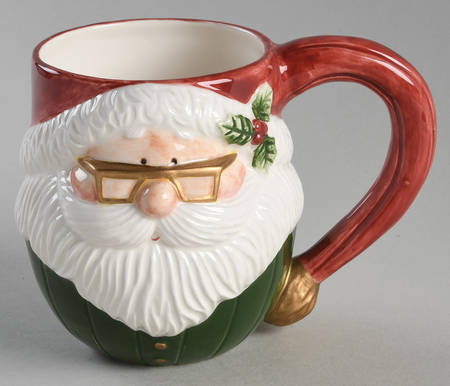 Mr Claus Figural Mug
