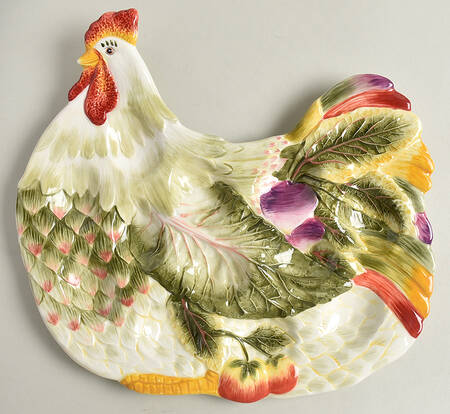 Vista Bella Figural Deviled Egg Plate
