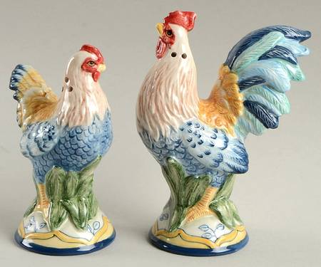 Mirabelle Figural Salt & Pepper Set