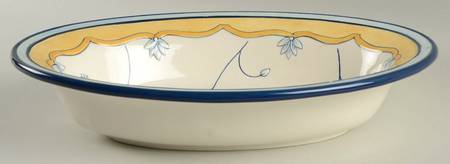 Mirabelle 11" Oval Vegetable Bowl