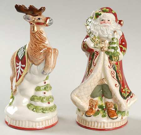 St. Nick Figural Salt & Pepper Set