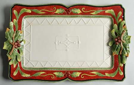 St. Nick 18" Rectangular Serving Platter